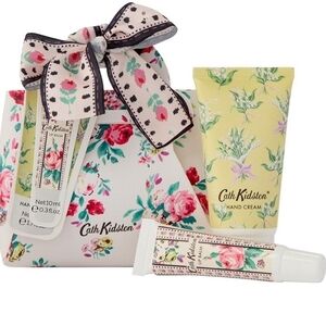 Cath Kidston Pink Floral Hand Care Set